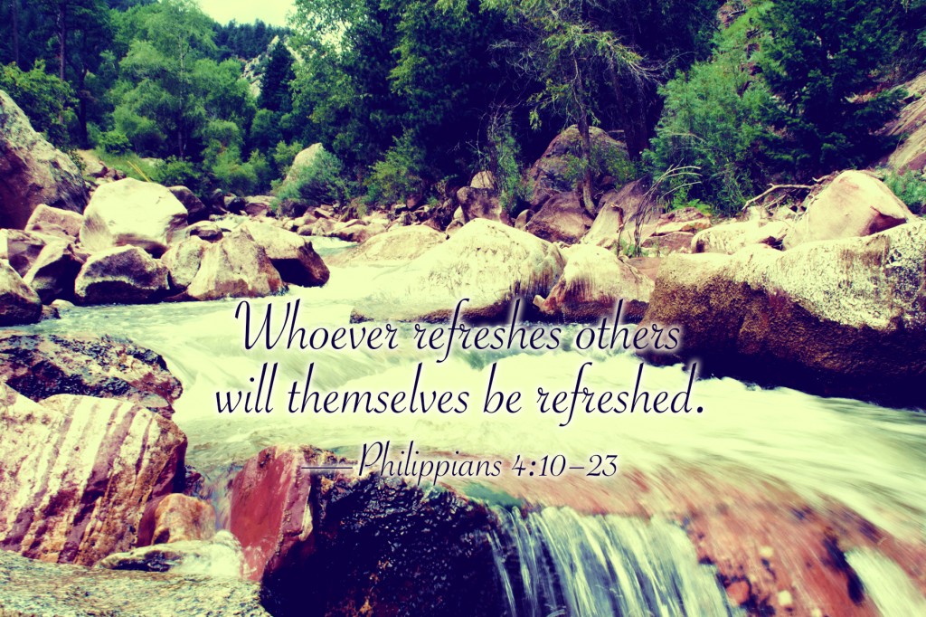 Philippians 4:10-23 | Whitewater Christian Church